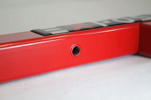 Product of Exposed Racks 8-00-9702-RD 51 Inch Red Roof Rack Cross Bar - Single