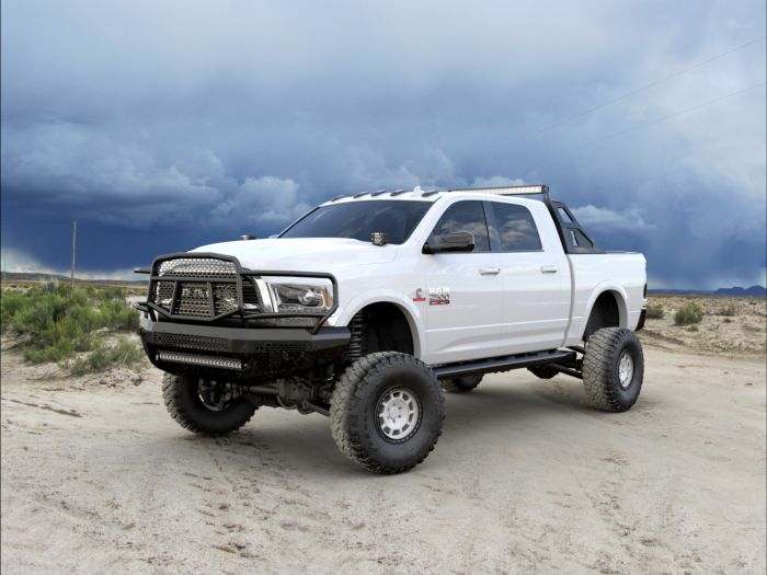 Product of Ranch Hand MFD101BM1 Midnight Series Steel Matte Powder Coated Bumper