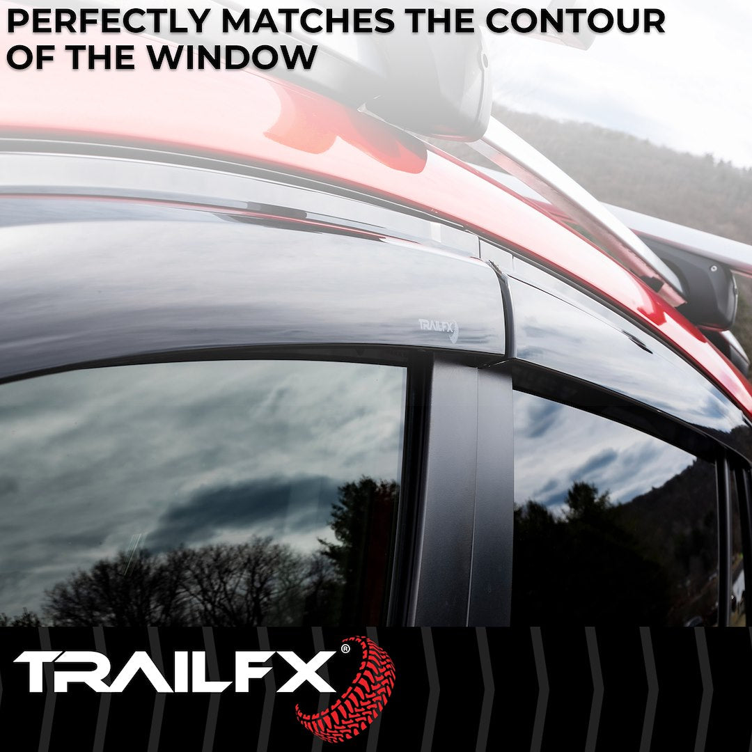 Product of TrailFX 4231H Outside Channel Rainguard