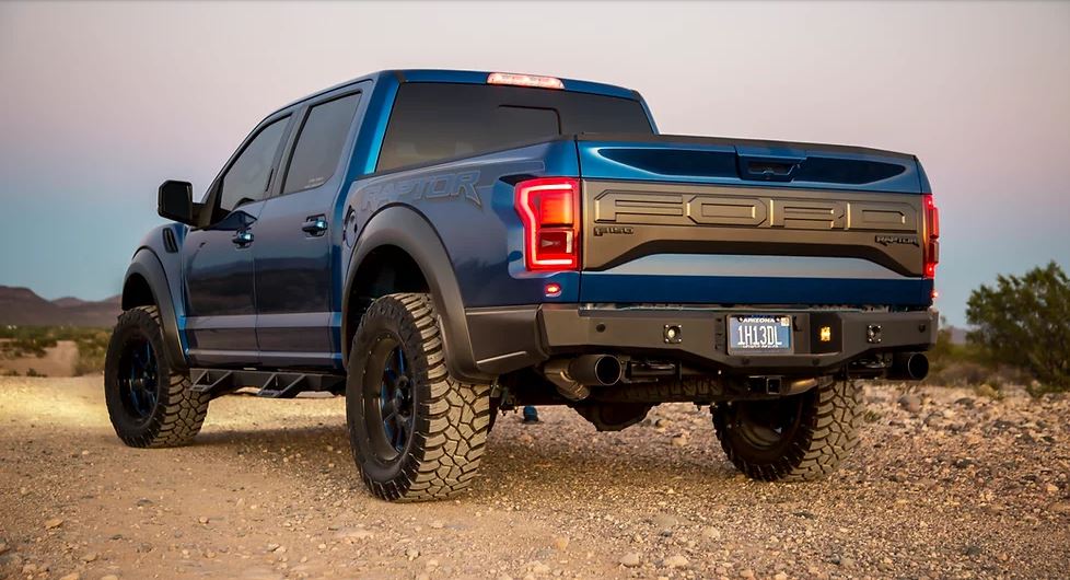 Product of Innovative Creations Inc. AL-RBM17FDN Alumilite Aluminum Powder Coated Bumper