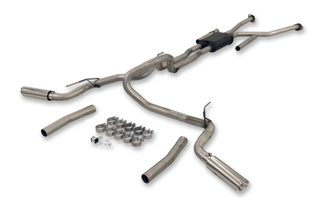 Product of Flowmaster 818140 American Thunder ® Cat Back System Dual Exhaust System Kit