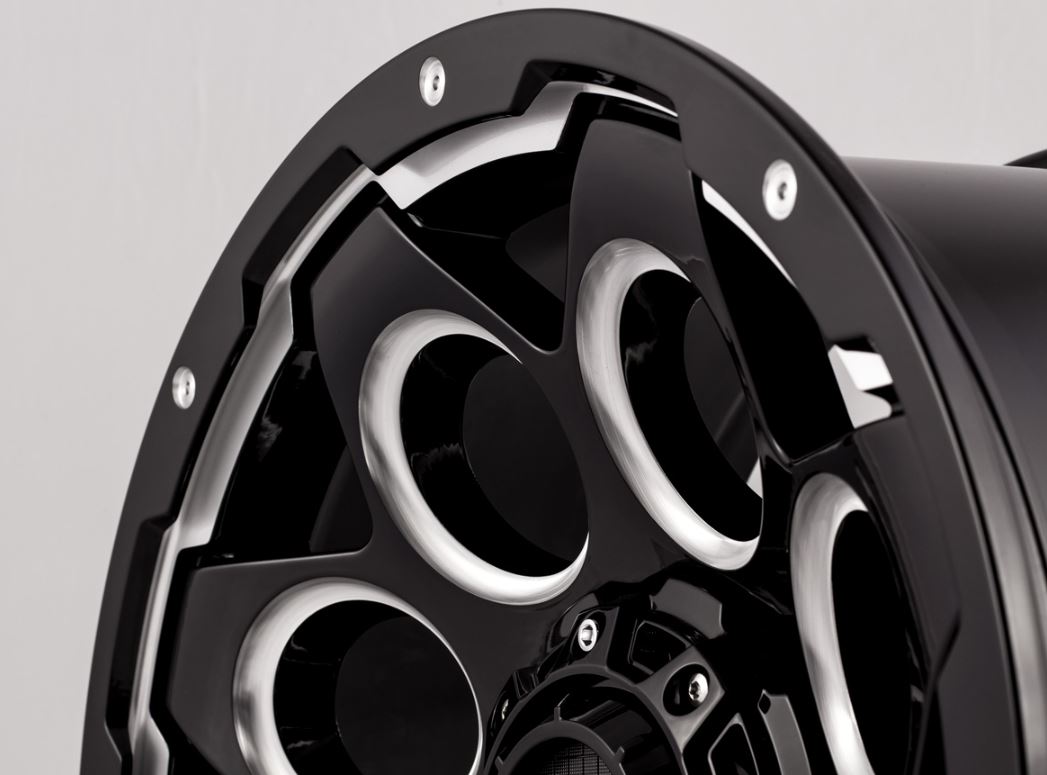Product of Grid Wheels 18x9 Black With Natural Accents Wheel - Not Applicable Bolt Pattern