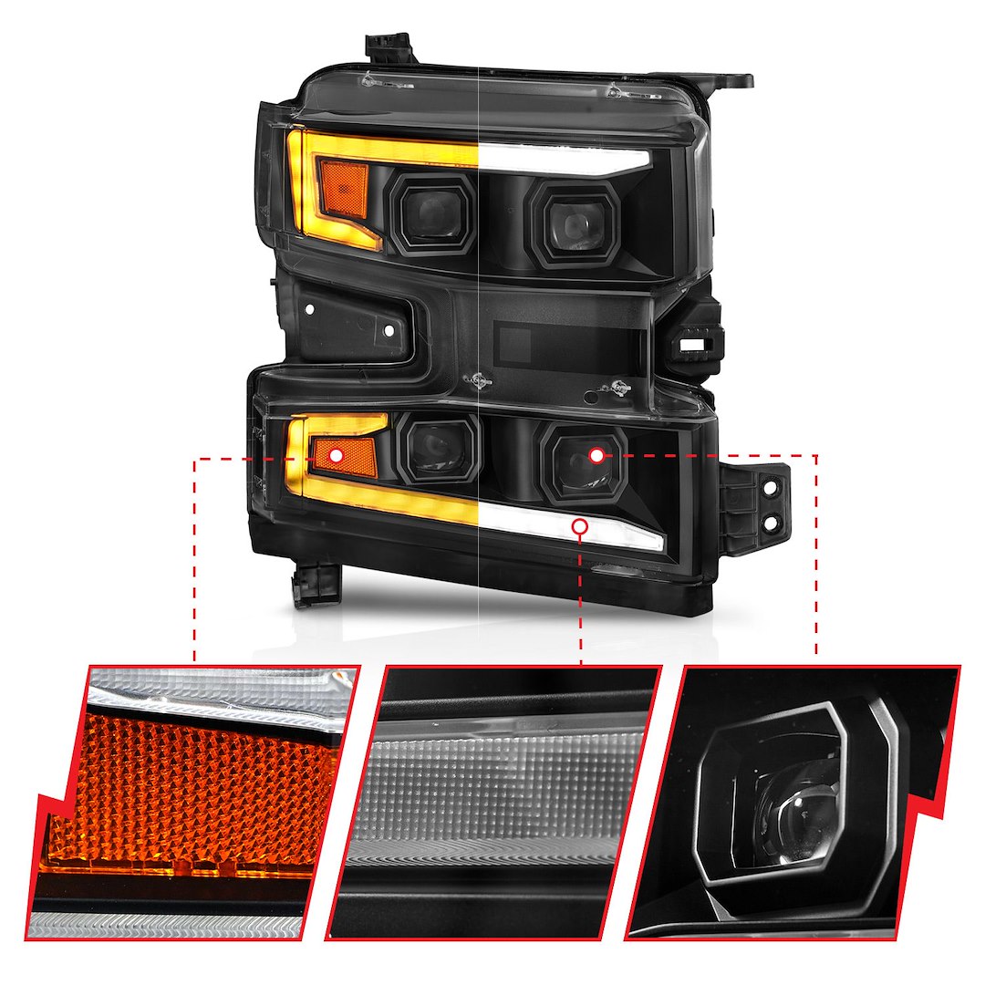 Anzo Usa 111566-L Headlight Assembly||111566-L_2.Jpg||87||a1r111566l||910842