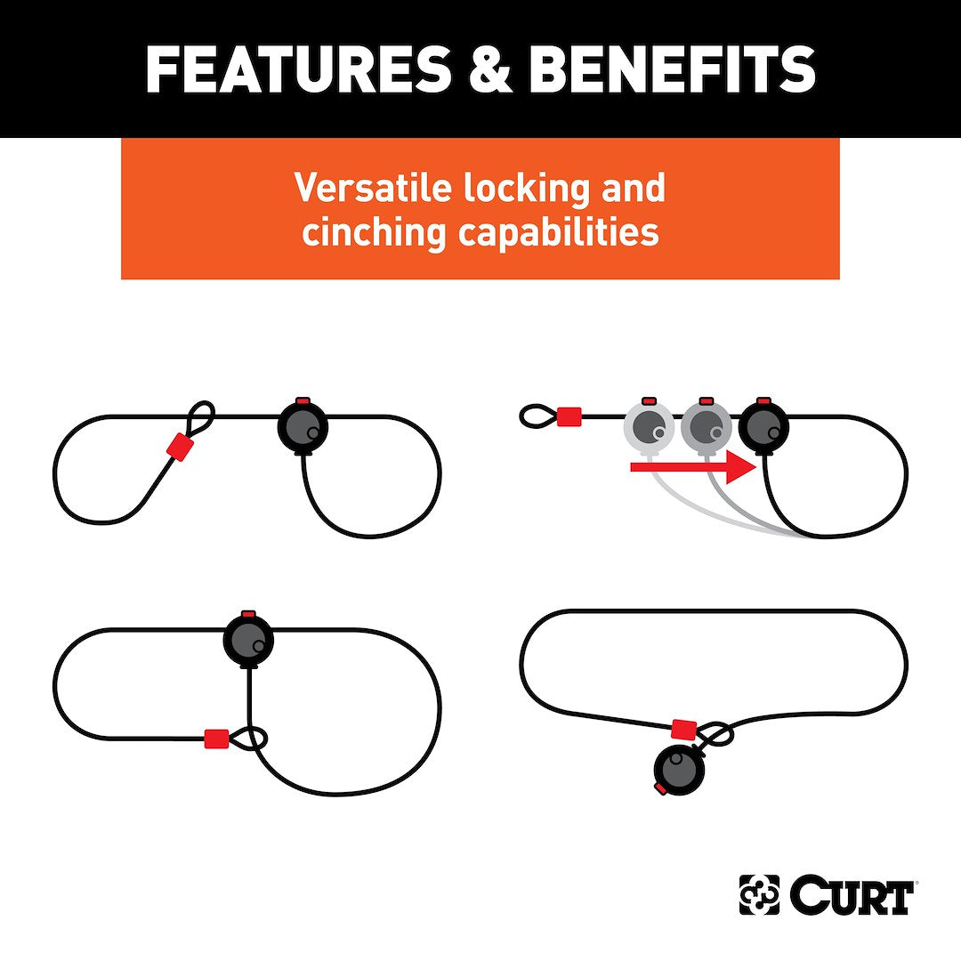 Curt 23666 Bike Rack Bicycle Lock||||89||c9323666||2011216