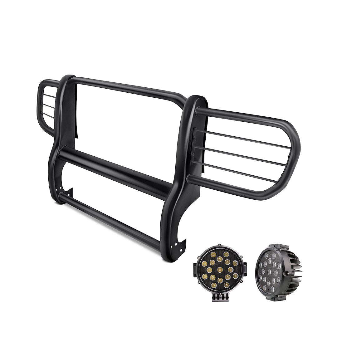 Product of Black Horse Offroad 17EH26MA-PLFB Grille Guard