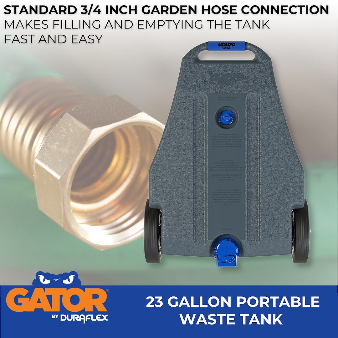 Duraflex 21902g Portable Waste Holding Tank||dur_21902g_23 Gallon Tote Tank_B2c_7.Jpg||91||dur21902g||1611541