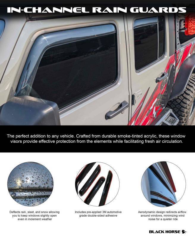 Black Horse Offroad 1494811in Rainguard||1494811in_10.Jpg||94||blk1494811in||1174904
