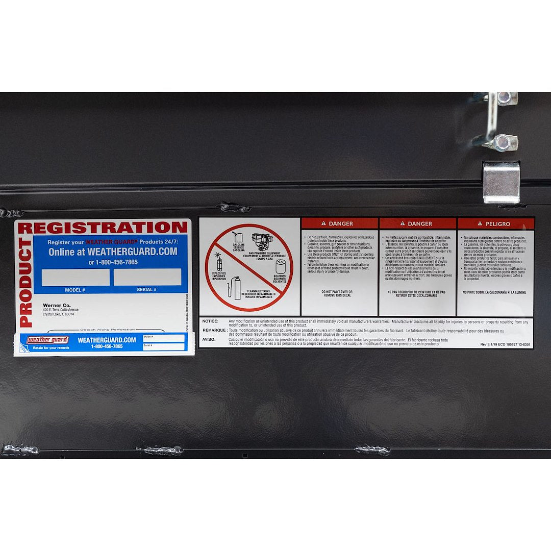 Product of Weather Guard (Werner) 154-6-04  Toolbox