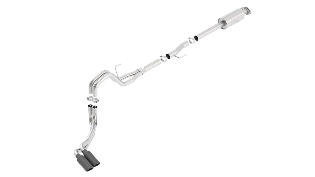 Product of Borla 140619BC ATAK ® Series Cat Back System Single Exhaust System Kit