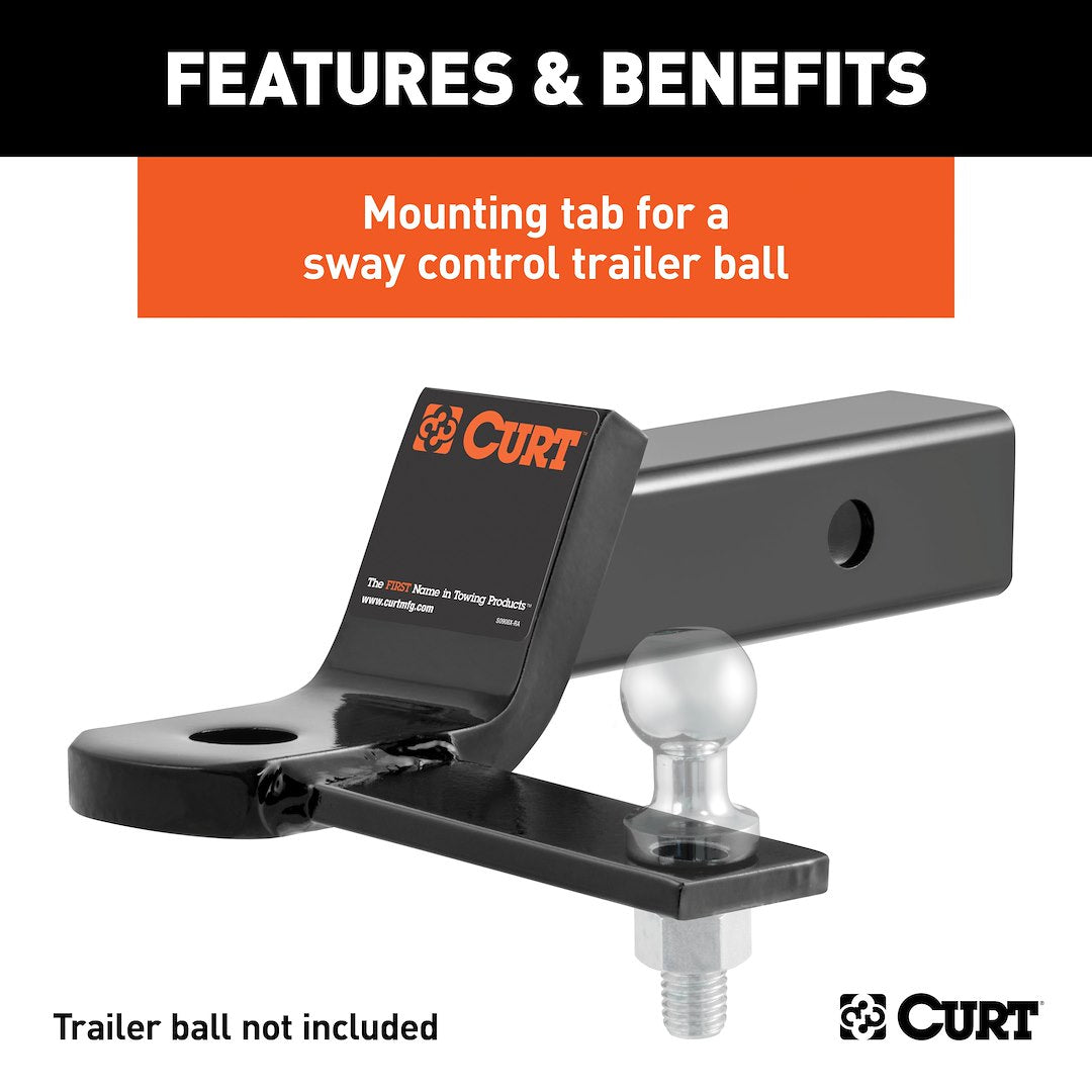 Curt 45820 Trailer Hitch Ball Mount||45820_3008x1990_Fb.Jpg||87||c9345820||995568