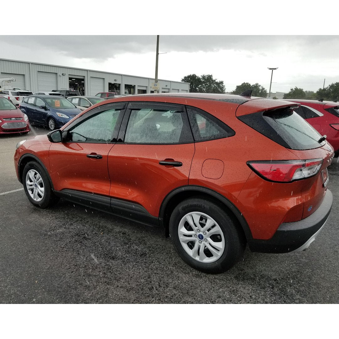 Product of TrailFX 4428H TFX 4-PC Window Vents Outside Channel Rainguard