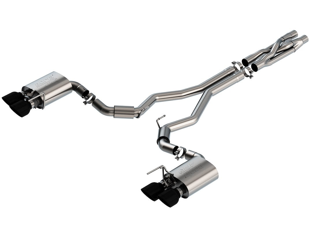 Product of Borla 140837BC ATAK ® Series Cat Back System Dual Exhaust System Kit