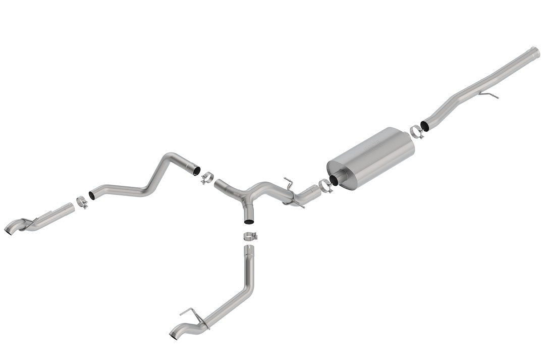 Product of Borla 140771 Touring Cat Back System Single Exhaust System Kit