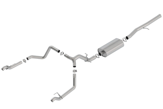 Product of Borla 140771 Touring Cat Back System Single Exhaust System Kit