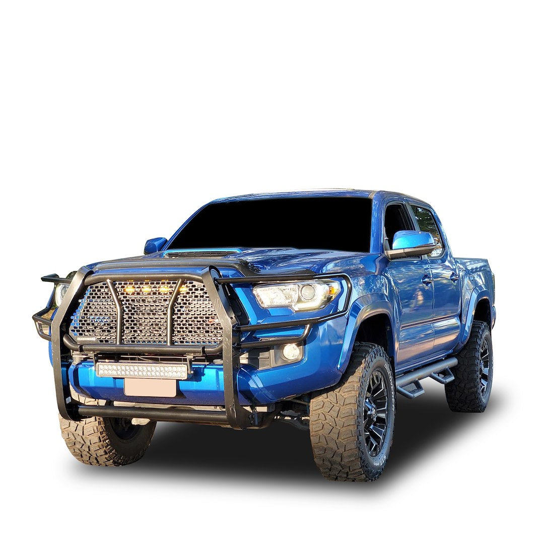 Product of Black Horse Offroad RU-TOTA16-B-KIT Grille Guard Modular Black Powder Coated