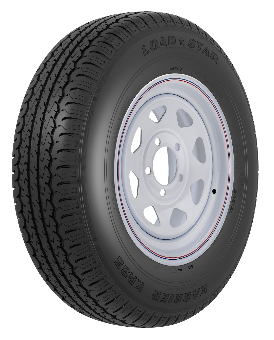 Americana Tire And Wheel 34899 Tire/ Wheel Assembly||kenda Kr35 Assembly-White Spoke W Stripe.Jpg||85||amw34899||1473835