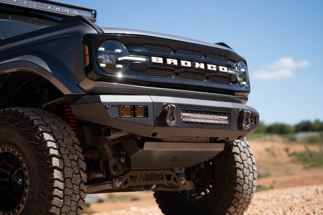 Product of DV8 Offroad FBBR-06 OE Plus Steel Powder Coated Bumper