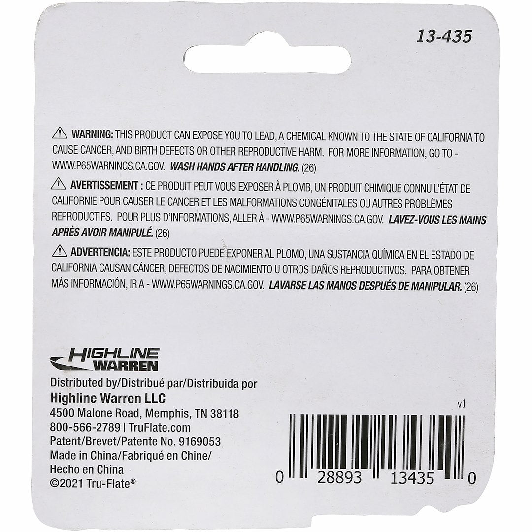 Tru Flate 13-435 Hose End Quick Disconnect Coupling||13-435_2.Jpg||87||t2f13435||1779640