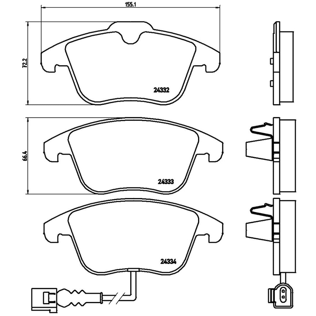 Brembo P85112x Brake Pad||p85112x_Drw.Jpg||88||brmp85112x||1755081