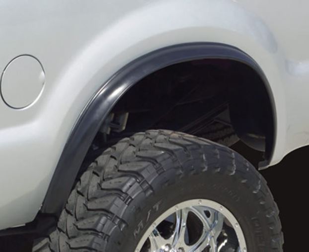 Product of Pacer Performance 52-156 Non-Exposed Fasteners Black Fender Flare - Set Of 4