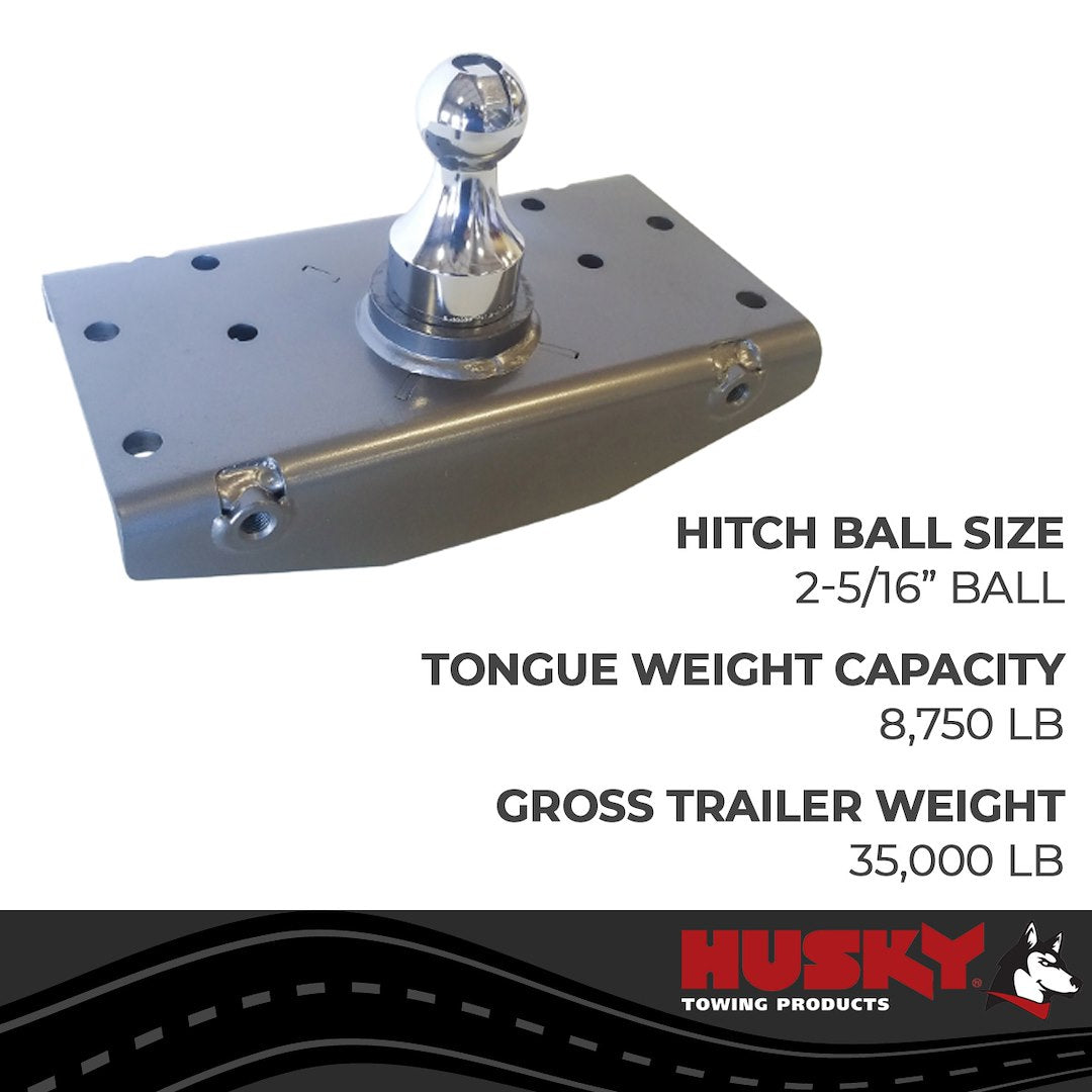 Product of Husky Towing 33205 Under-Bed Gooseneck Trailer Hitch - 35000 Pound