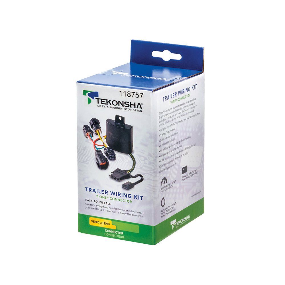 Product of Tekonsha 118757 Vehicle End 4 Flat Trailer Wiring Connector