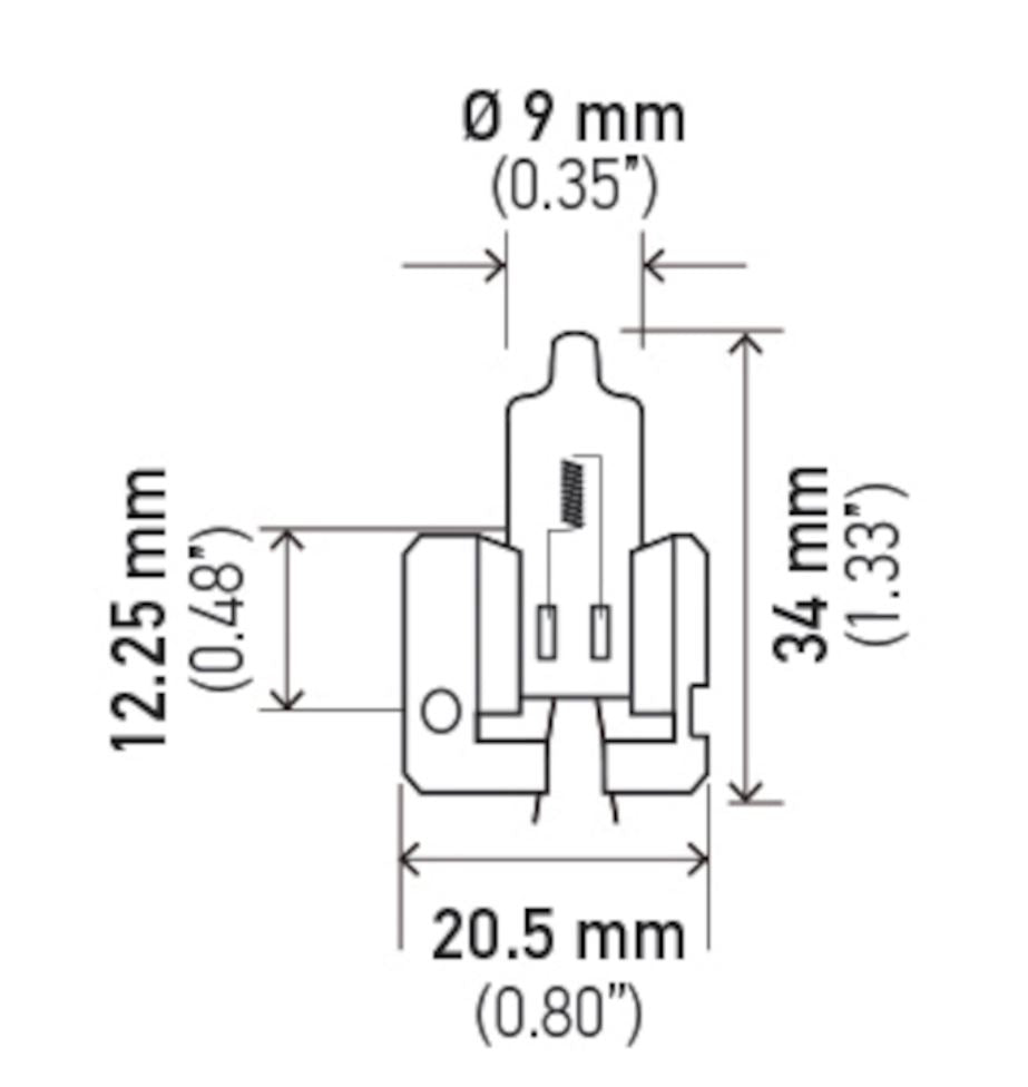 Product of Hella 002857122 Driving/ Fog Light Bulb