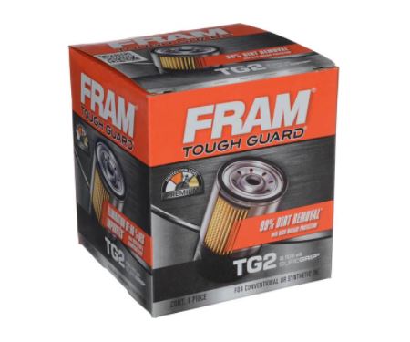 Product of Fram Filter TG2 Tough Guard ® Spin-On Oil Filter