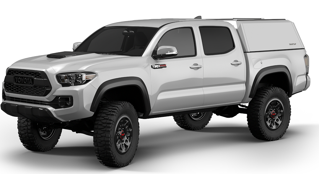 Smartcap Eh1316-Wh Truck Cap||smartcap Evoh Hatchback Toyota Tacoma 2016-2023 Short Bed White 1 Drivers Front Three Quarter.Png||85||rsieh1316wh||2298276