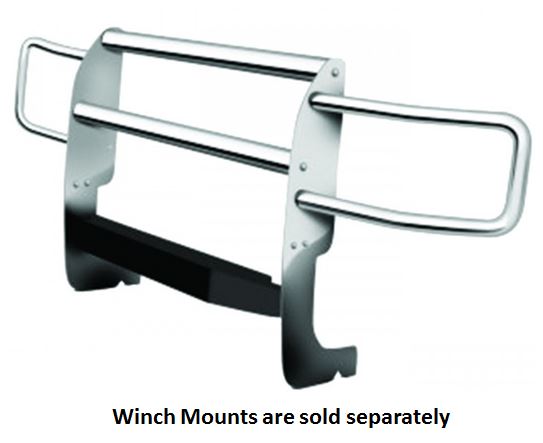 Product of Go Industries 33746 Grille Guard 1-Piece Chrome Plated