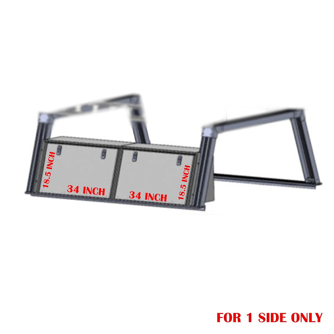 Black Horse Offroad Csburhd65btx1 Ladder Rack||csburhd65btx1_1.Jpg||86||blkurhd65btx1||2239521
