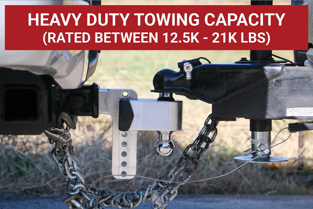 Product of Weigh Safe CTB8-2.5 2-1/2 Inch Receiver Trailer Hitch Ball Mount