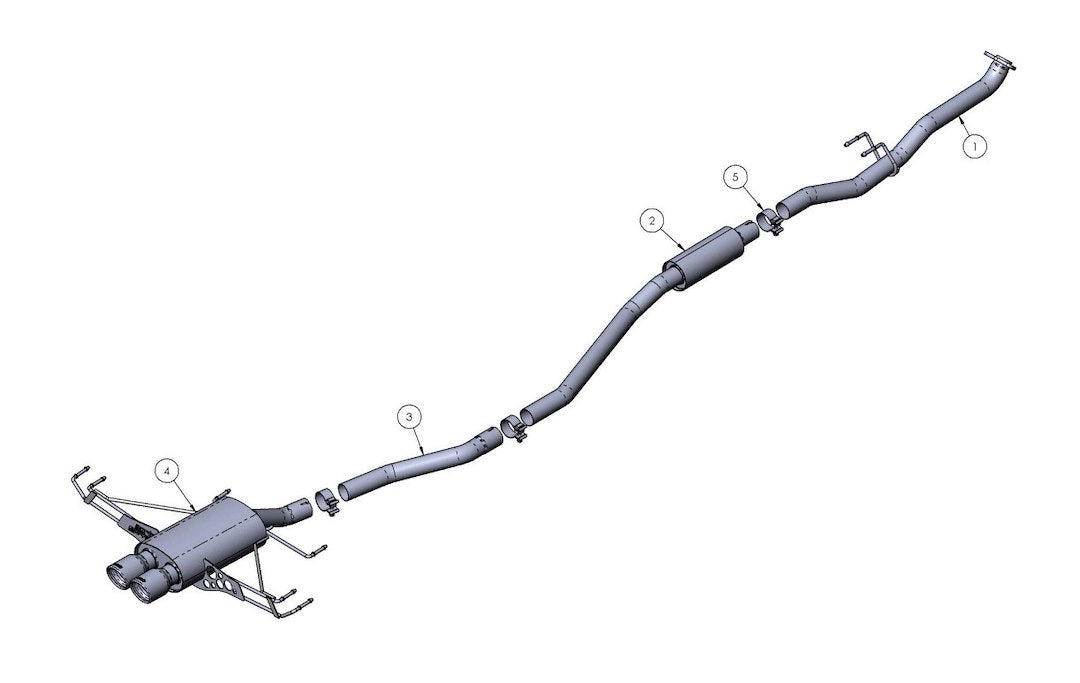 Borla 140739 Exhaust System Kit||140739_1.Jpg||86||b25140739||2111410