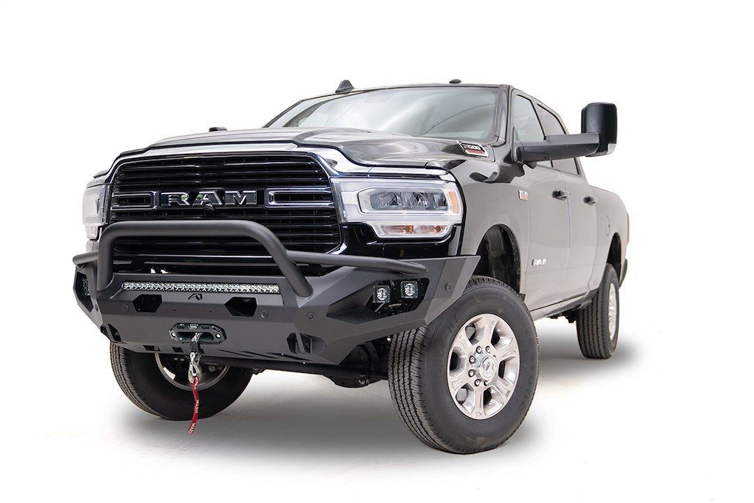 Product of Fab Fours DR19-X4452-1 Matrix Series Steel Powder Coated Bumper