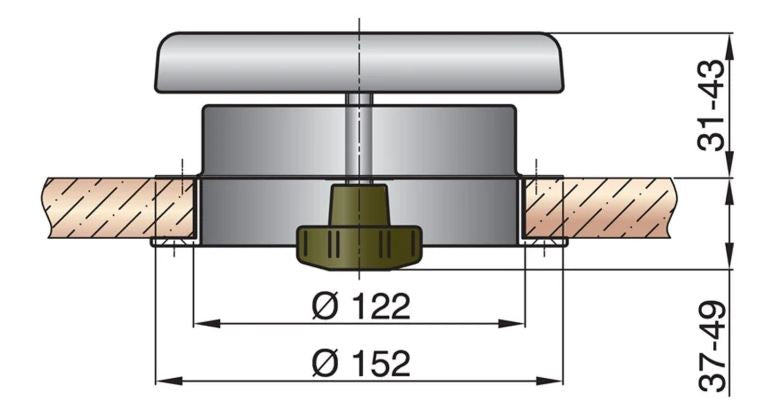 Product of Vetus Athos1 Boat Hatch Vent