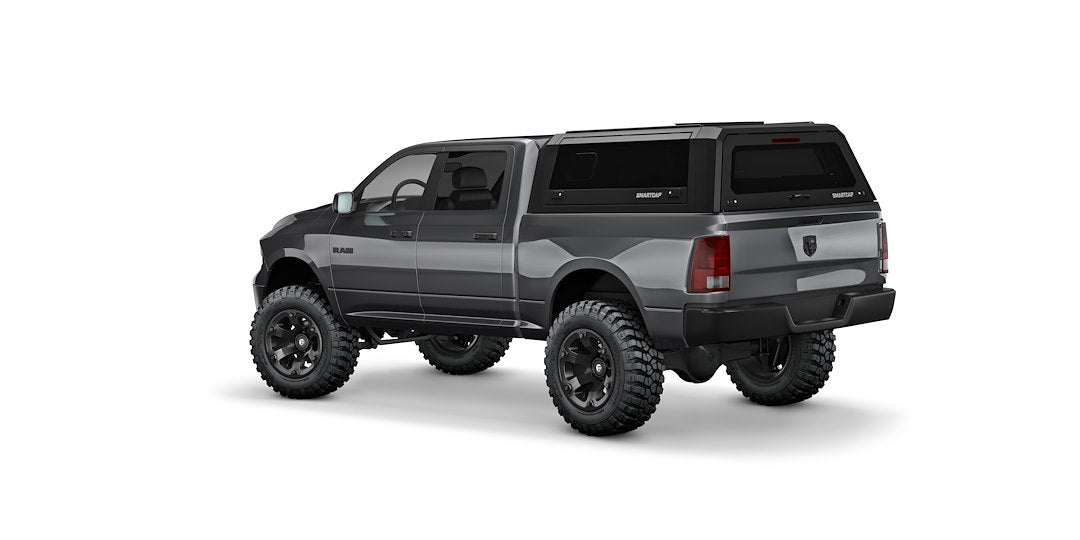 Product of SmartCap EV1002-MB Black Stainless Steel 5-Piece Truck Cap