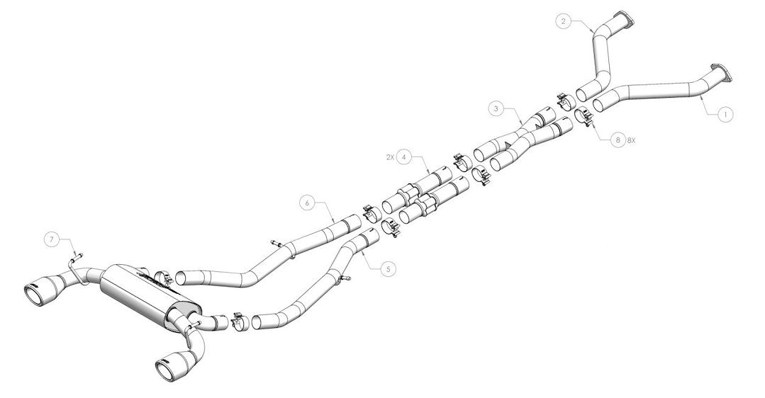 Borla 140929 Exhaust System Kit||140929_1.Jpg||86||b25140929||2111488