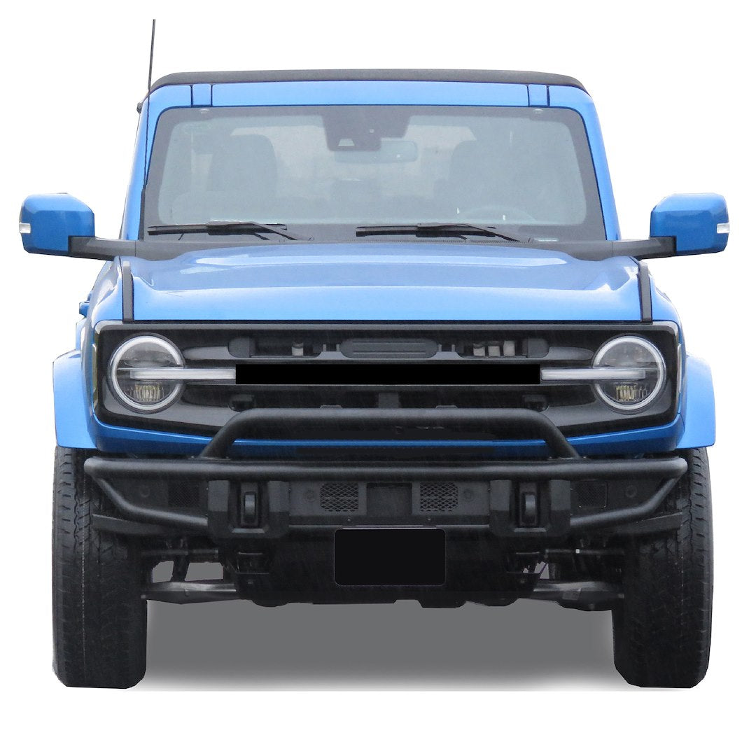 Product of Black Horse Offroad AFB-FB22LD Armour Steel Powder Coated Bumper
