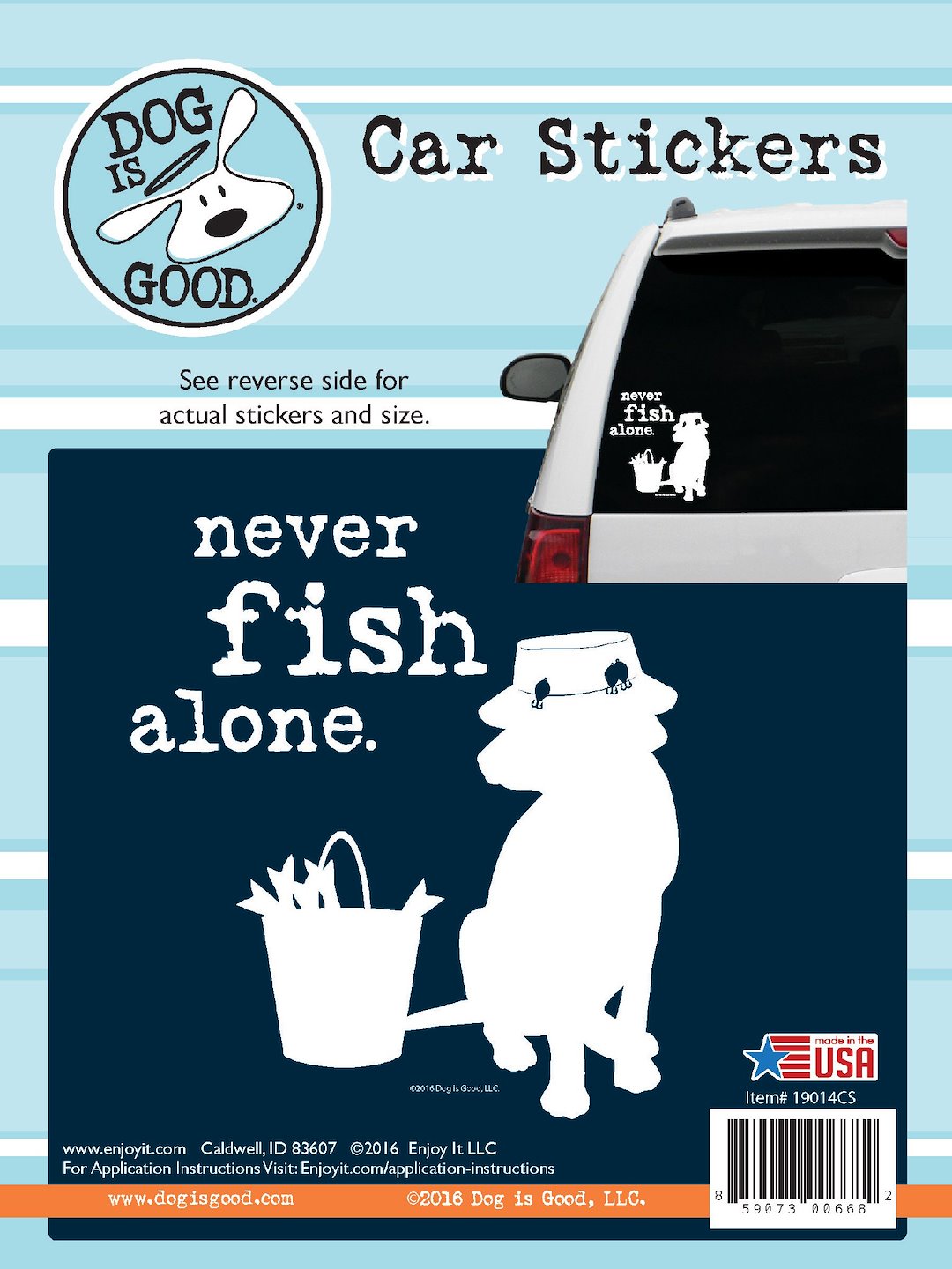 Enjoy It 19014cs Decal||never Fish Alone.Jpg||85||e7g19014cs||1583244