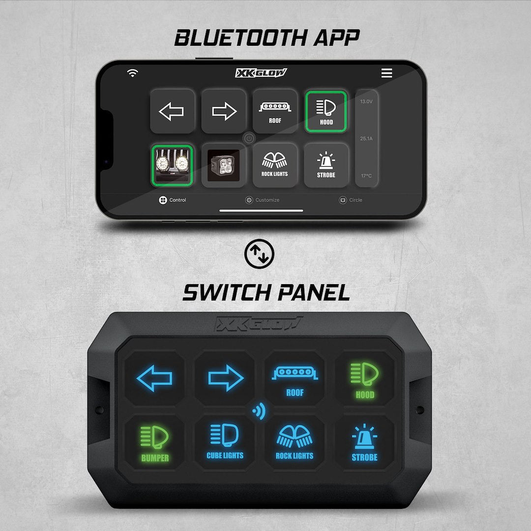 Xk Glow Xk-Cmd-Kit Switch Panel||xk-Cmd-Kit_2.Jpg||87||xkgcmdkit||1703847