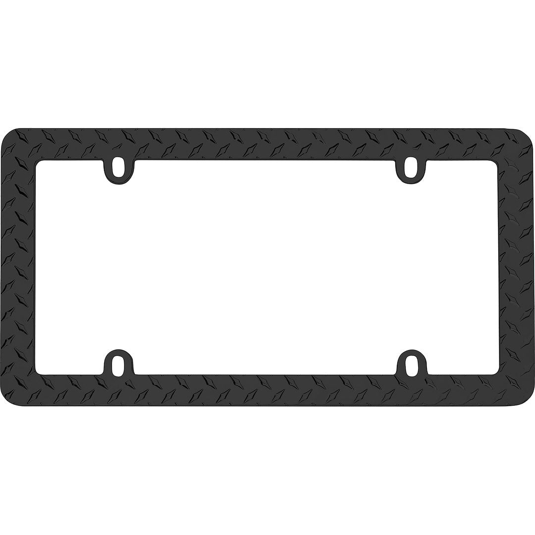 Cruiser 30850 License Plate Frame||30850_Main-Diamond-Plate_Black-Outpack.Jpg||85||c3430850||1008832