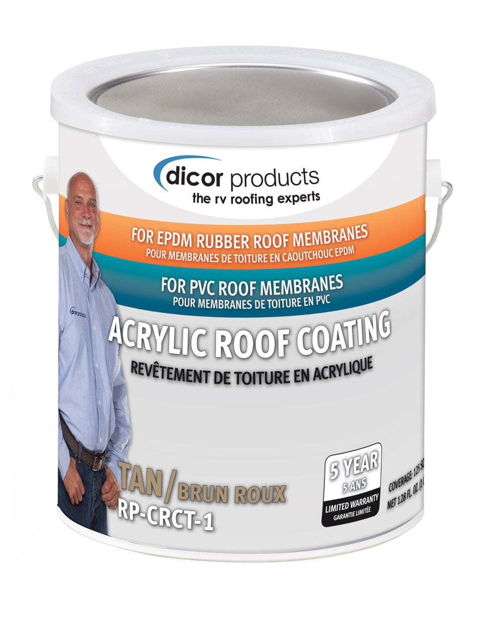 Product of Dicor Corp. Rp-Crct-1 Roof Coating