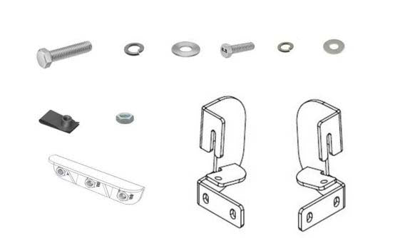 Product of Go Rhino D64052tk Nerf Bar Mounting Kit