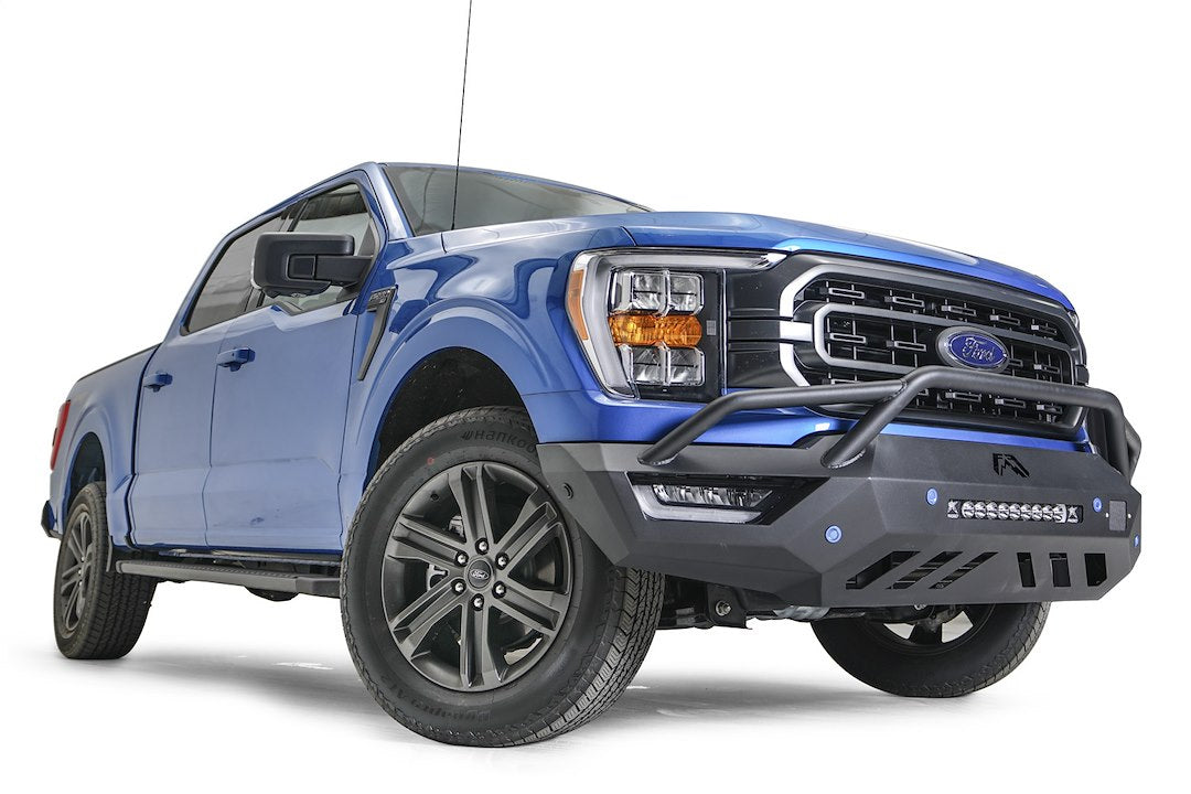 Product of Fab Fours FF21-V5152-1 Vengeance Steel Powder Coated Bumper