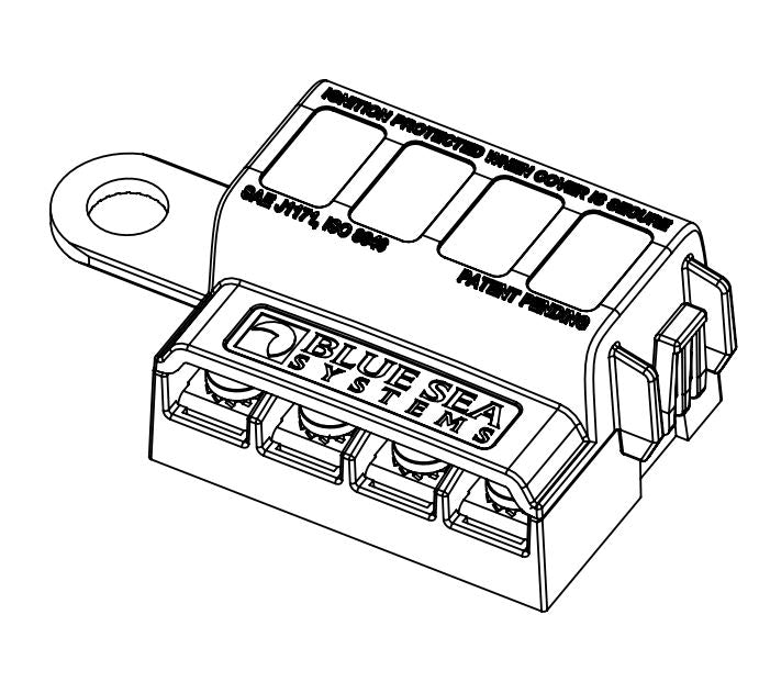 Blue Sea 5023-Bss Fuse Block||5023-Bss_1.Jpg||86||b6z5023bss||1639545