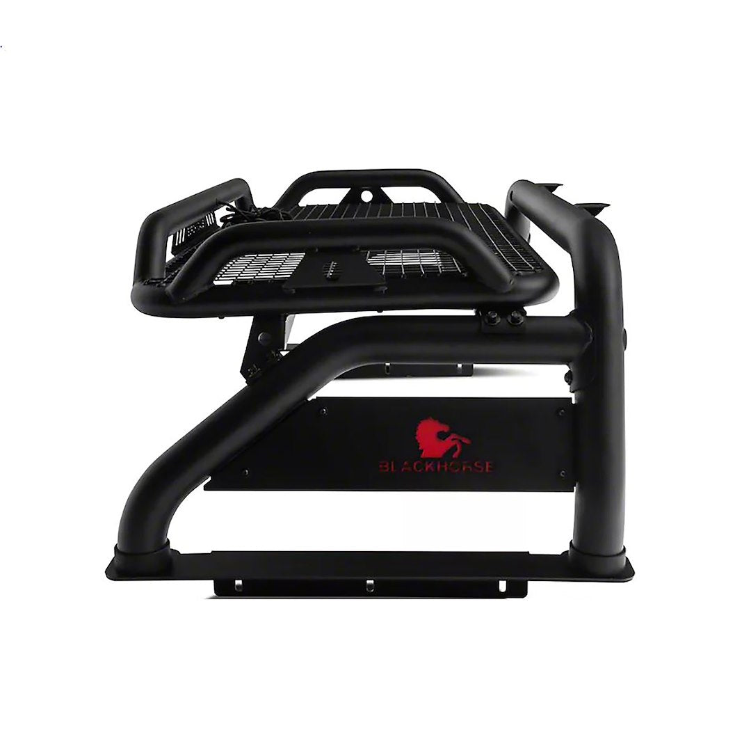 Product of Black Horse Offroad RB-BA1B Tubular Powder Coated Steel Truck Bed Bar