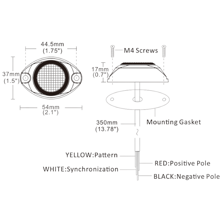 Product of Built Bright Bb6120a Warning Light