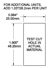 Blue Sea 8260-Bss Switch Plate Cover Mounting Bracket||8260-Bss_1.Jpg||86||b6z8260bss||1187649