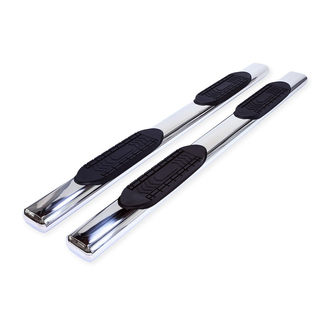 Product of TrailFX A8210S TFX 6" Oval Straight Side Bars Nerf Bar With Surface Steps