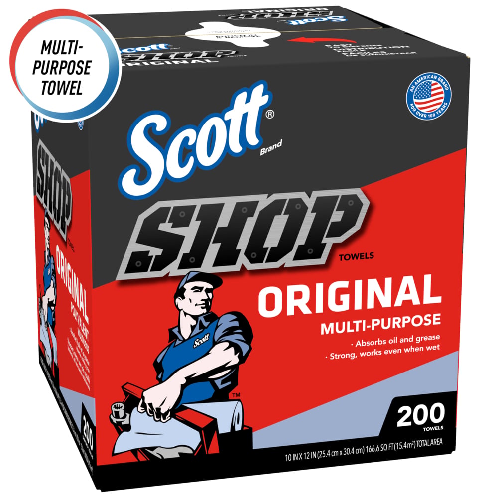 Kimbery Clark/ Scott Paper 75190 Shop Towel||75190_2.Jpg||87||k7875190||1039347